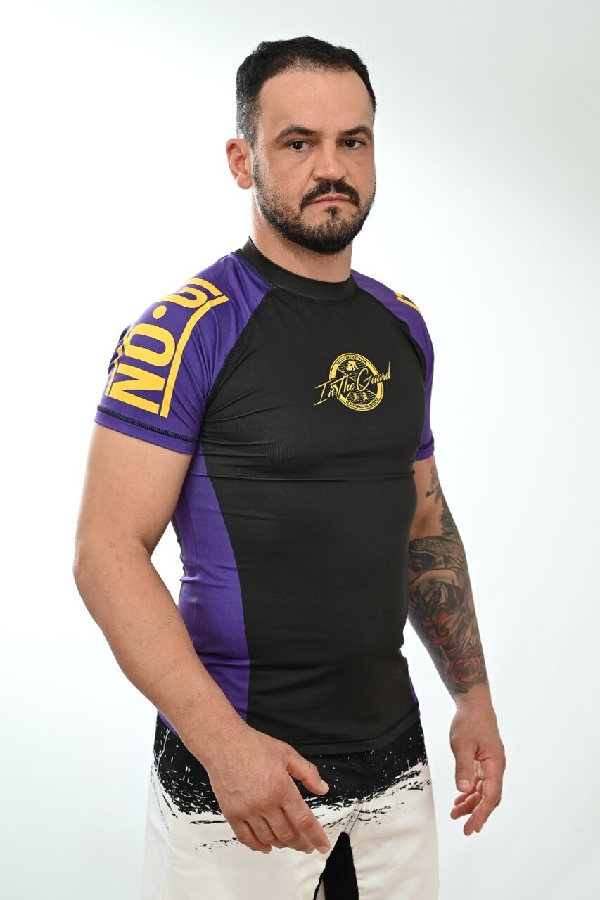 Rash Guard Masculina No-Gi Roxa