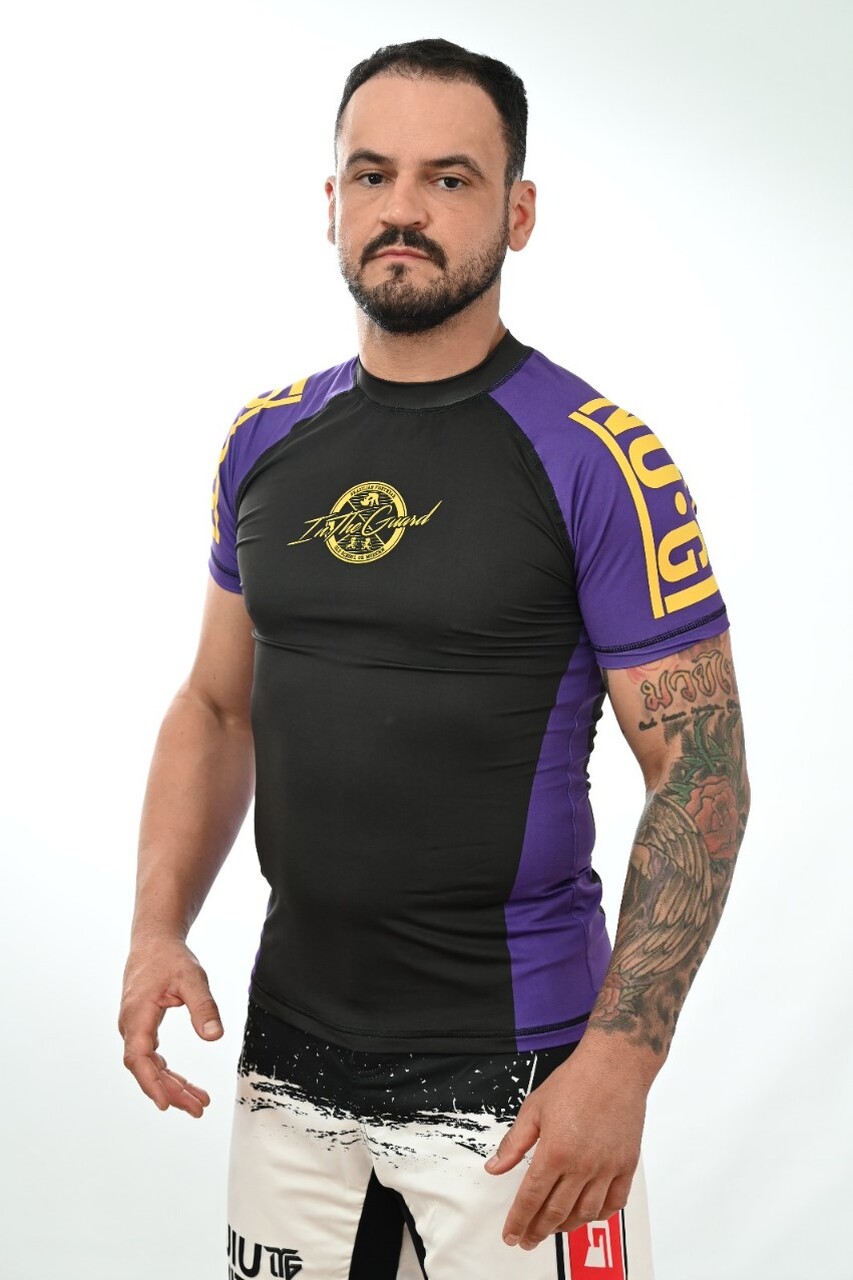 Rash Guard Masculina No-Gi Roxa