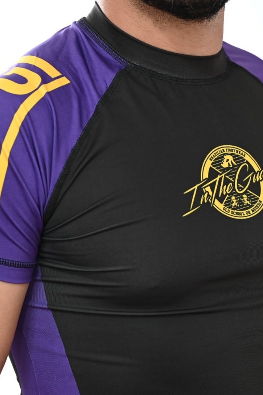 Rash Guard Masculina No-Gi Roxa