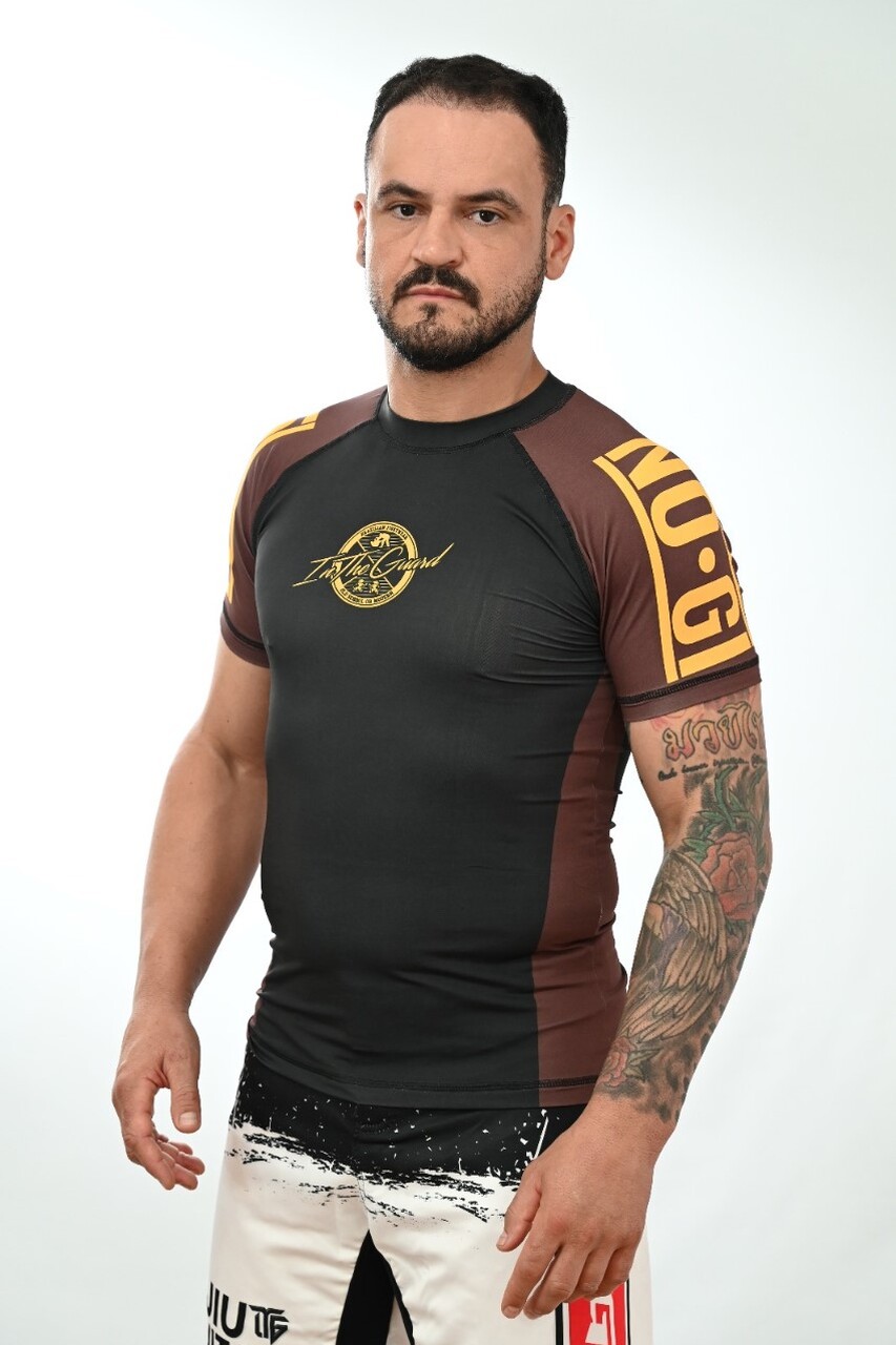 Rash Guard Masculina No-Gi  Marrom