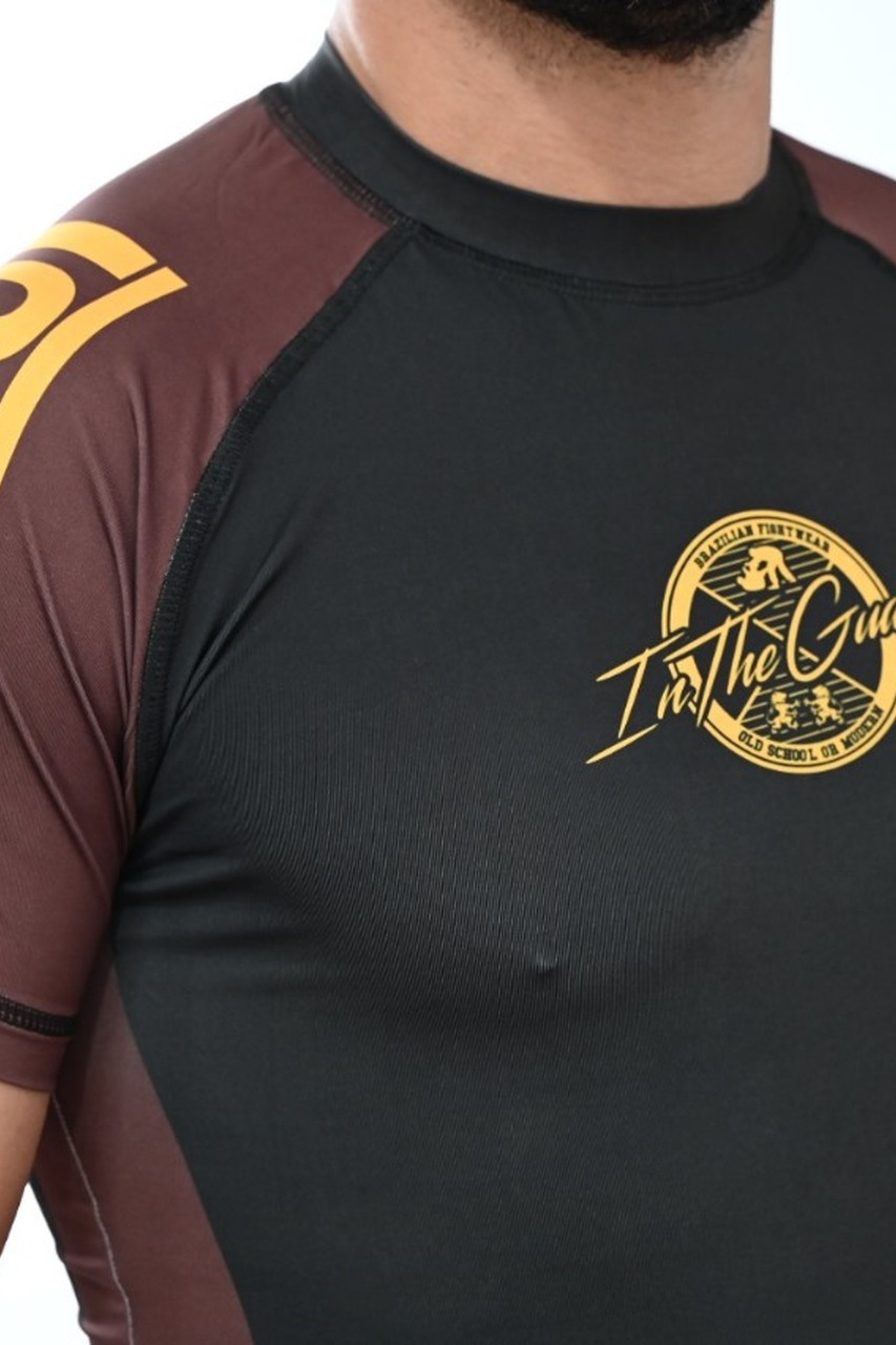 Rash Guard Masculina No-Gi  Marrom