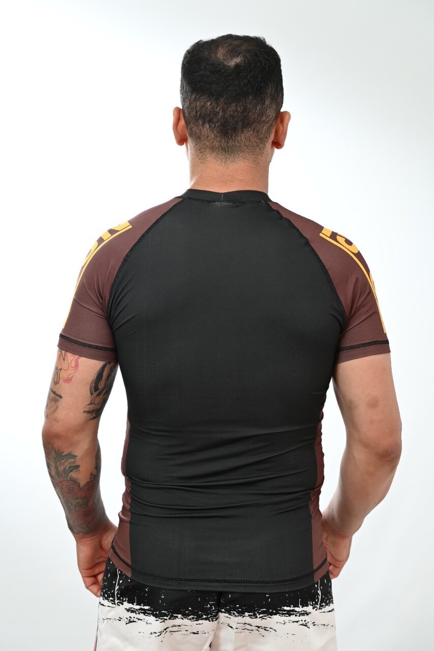 Rash Guard Masculina No-Gi  Marrom