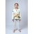 Kimono Infantil In The Guard Feminino Green Branco