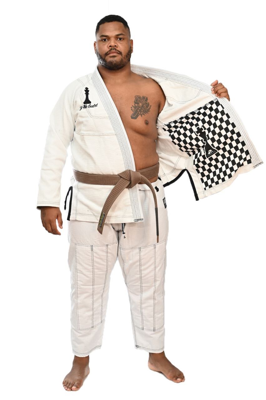 Kimono In The Guard XADREZ Outlet Branco