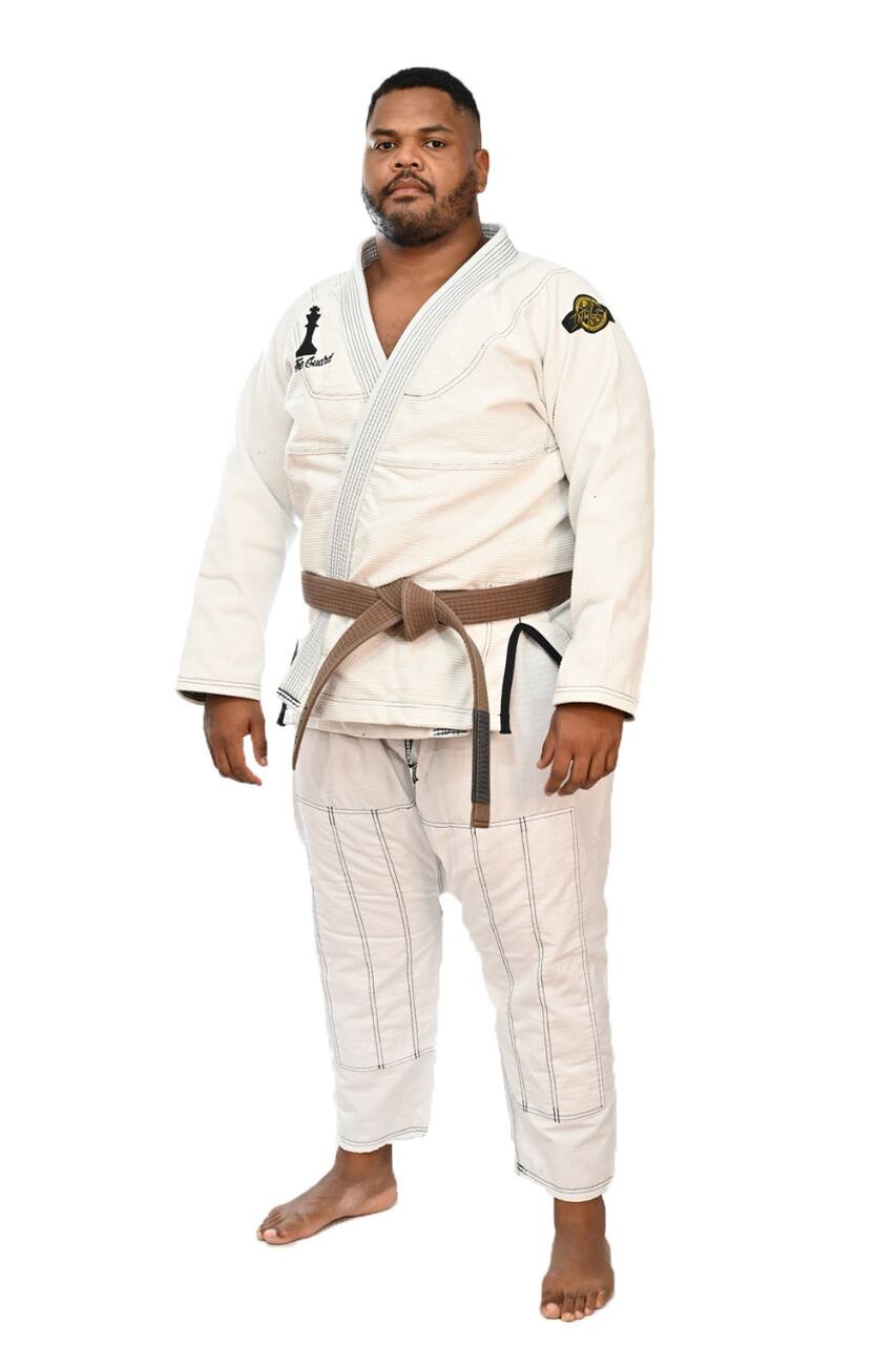 Kimono In The Guard XADREZ Outlet Branco
