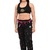 Calça Feminina  Avulsa Linhas PINK, Preta