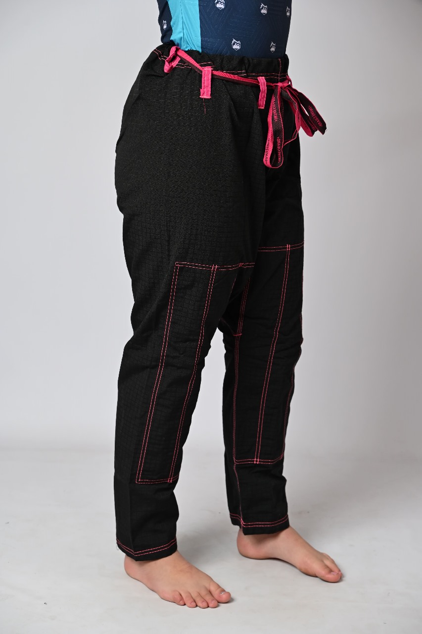 Calça Feminina  Avulsa Linhas PINK, Preta