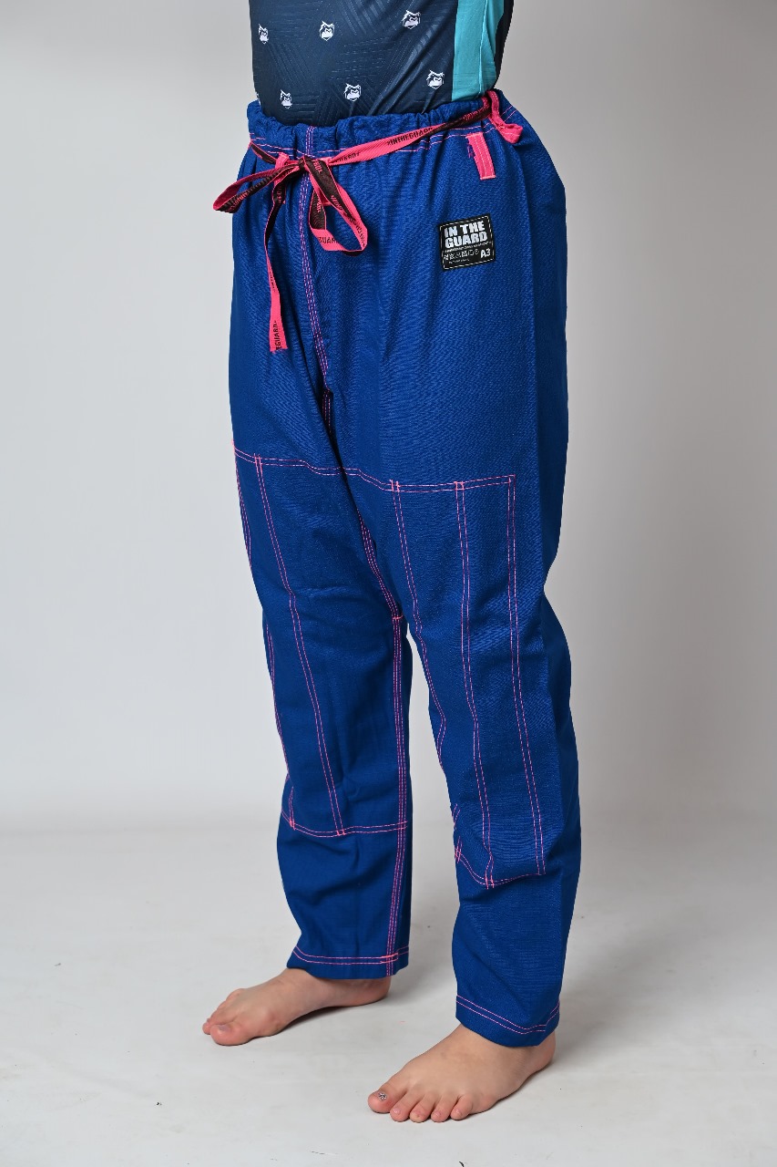 Calça Feminina  Avulsa Linhas PINK, Azul