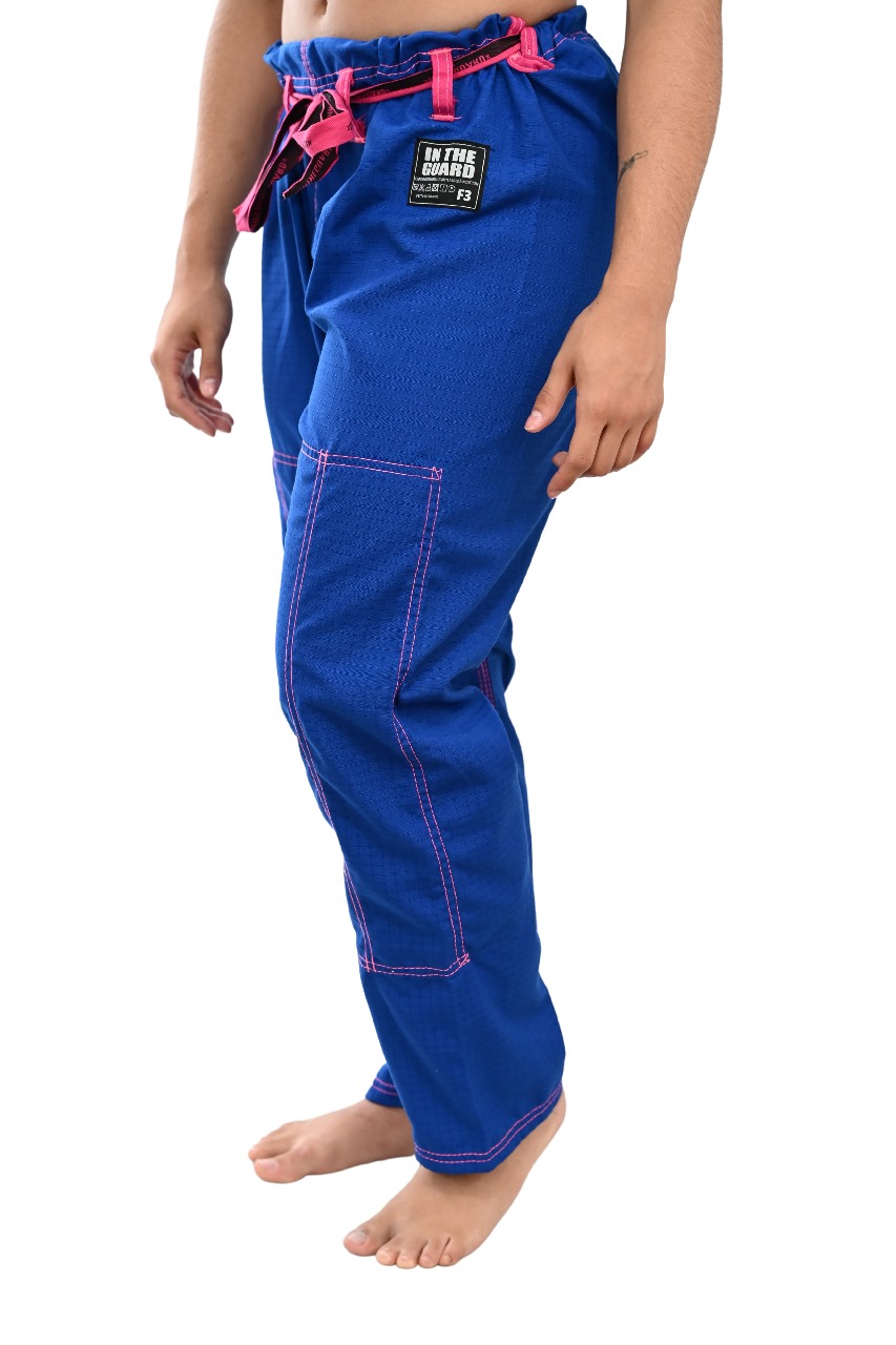 Calça Feminina  Avulsa Linhas PINK, Azul