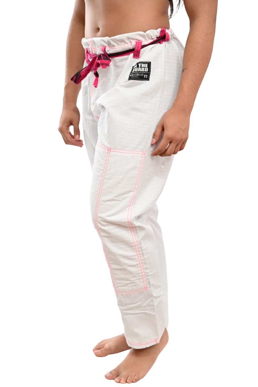 Calça Feminina  Avulsa Linhas PINK, Branco