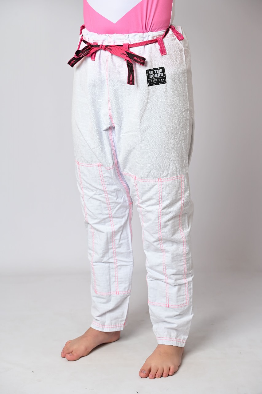 Calça Feminina  Avulsa Linhas PINK, Branco