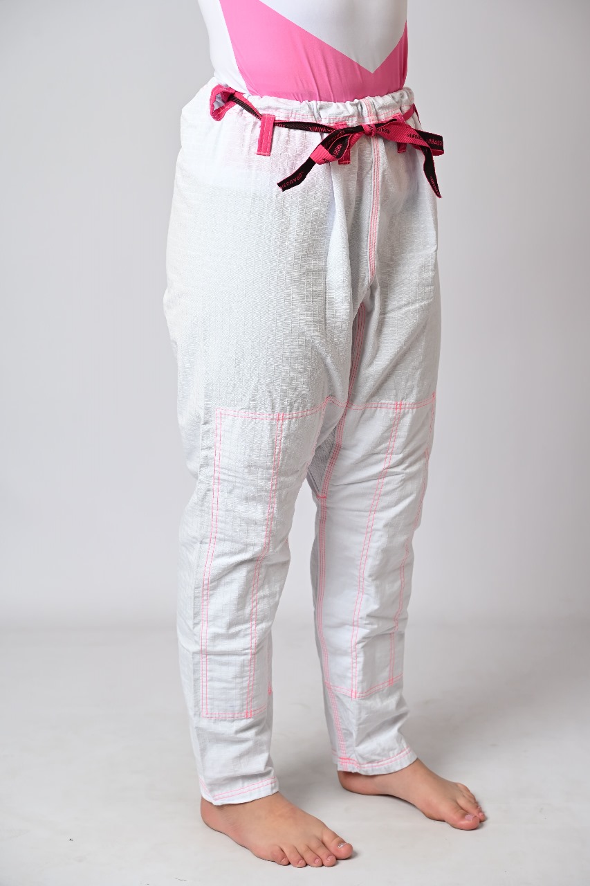 Calça Feminina  Avulsa Linhas PINK, Branco