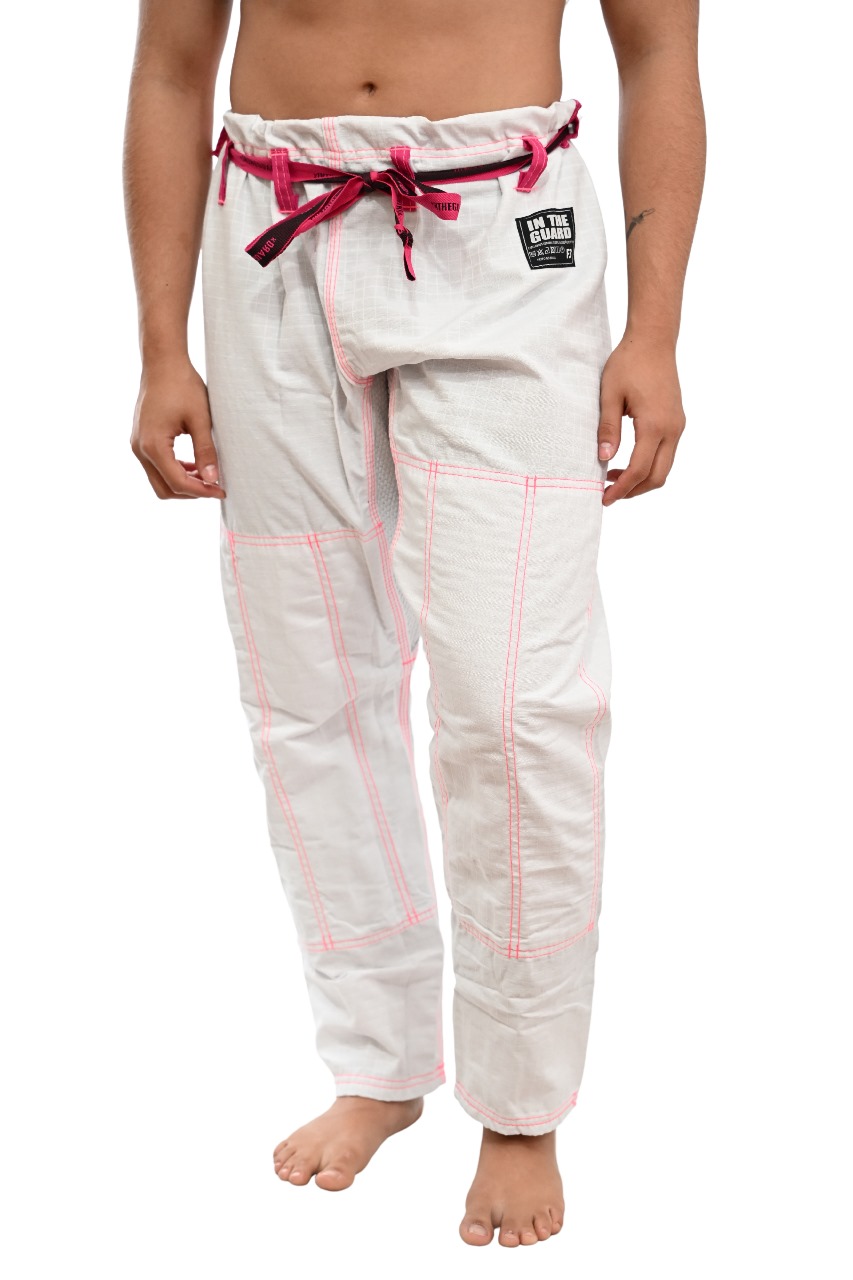 Calça Feminina  Avulsa Linhas PINK, Branco