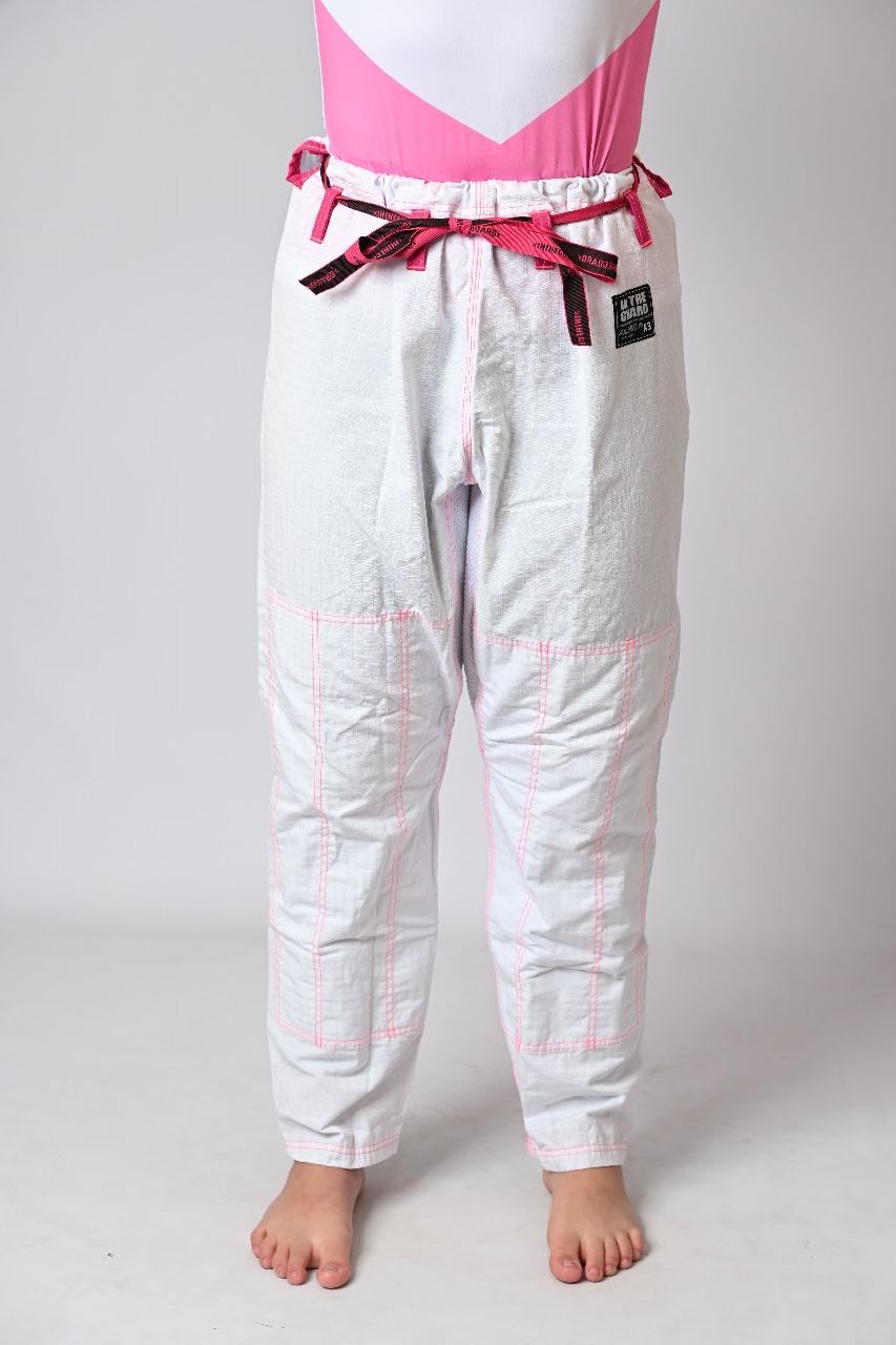 Calça Feminina  Avulsa Linhas PINK, Branco