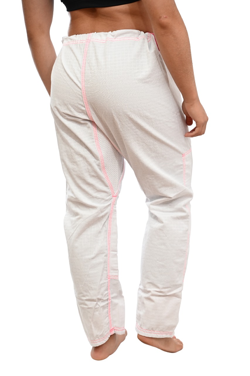 Calça Feminina  Avulsa Linhas PINK, Branco