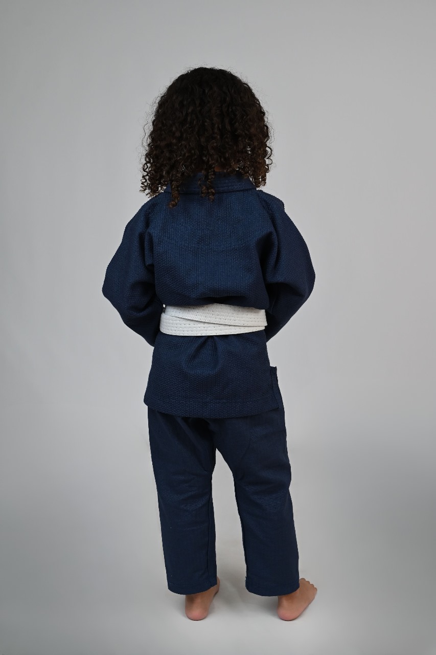 Kimono Feminino MIRIM, 4 e 5 anos. Marinho